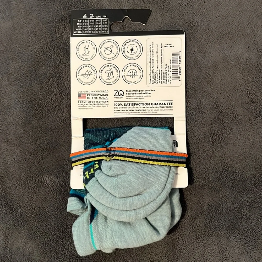 Smartwool RUN Women’s Athletic Socks - Small 🏃🏻‍♀️ - Picture 3 of 6